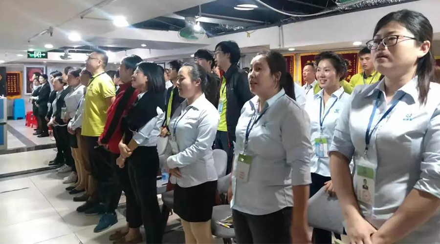 好邦伲家政·保姆大本营11月经营月会在摩尔莲花总部第三营业厅顺利召开